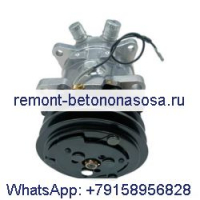 Компрессор кондиционера 12 В SD5H11 87546525 для погрузчика с бортовым поворотом CASE 410