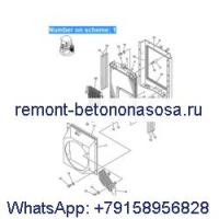 Для экскаватора Case CX25 CX36 Резервуар для воды Core ASS'Y PV05P00006F1