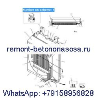 Для экскаватора Case CX36B CX31B Резервуар для воды Радиатор Core ASS # 039; Y PW05P00027F1 PW05P00027S001