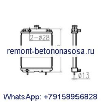 Для корпуса экскаватора CX17B Резервуар для воды Core ASS#039;Y PU05P00015F1