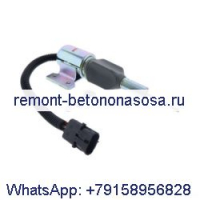 Соленоид отключения топлива 12 В J930658 для двигателя CASE 6591T бульдозера 1150H 550G 550H 650G 650H 750H 850H трактора 8850