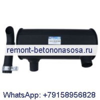Глушитель глушителя 447578A1 для экскаватора CASE CX75 CX75SR CX80