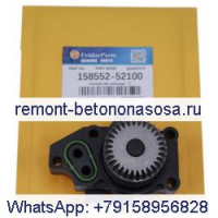 Топливный насос 158552-52100 для мини-гусеничного экскаватора CASE CX33C CX37C