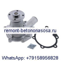 Водяной насос XJAF-02127 для гусеничного экскаватора Case CX18C Hyundai R15-7 R16-7 R16-9 R16-9CA R16-9NH R22-7
