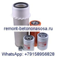 Комплект фильтров для экскаватора-погрузчика CASE 580 Super K с двигателем 4-390 (без турбонаддува)