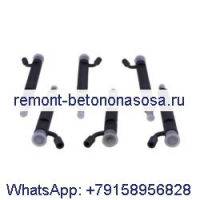 Топливная форсунка 6 шт. 3802755 J930525 для двигателя Cummins 8.3L CASE 6831T 6831TA