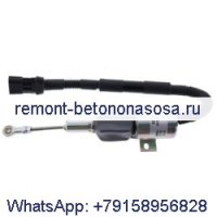 Стоп-соленоид 24 В 504017345 для колесного экскаватора CASE WX170 WX200