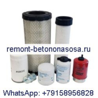 Комплект сервисных фильтров для компактного гусеничного погрузчика CASE TR310B с FPT F5HFL463A (Tier 4 Final)