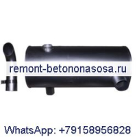 Глушитель KRH10880 для экскаватора CASE CX240BLR CX210BLR CX240B CX210B CX220B CX230B