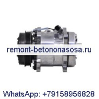 Компрессор кондиционера Sanden SD7H15 84592366 для трактора CASE PUMA 200 220 185 240