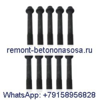 10 шт. болт головки блока цилиндров VI8970369591 87730063 для двигателя Isuzu 4LE2 CASE экскаватора CX75SR CX80