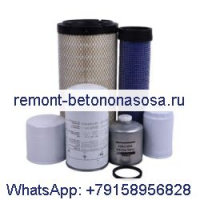 Комплект фильтров 84217229 84222017 84217953 47425202 84214564 1909143 87682999 для трактора CASE JX95 с турбодвигателем 3,9 л.