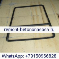 CAT E200B Стеклянная рамка левой двери без стекла