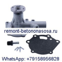 Для экскаватора Caterpillar 303CR 304CR 305CR Mitsubishi Engine S3L2 S4L2 K4N Водяной насос с прокладкой 199-2240
