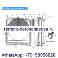 Для экскаватора Caterpillar CAT 325 325 L 325 LN Охладитель гидравлического масла 7Y-1541