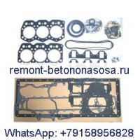 Комплект прокладок для капитального ремонта двигателя Mitsubishi S6K S6KT Caterpillar CAT 3066 E320 E320C, экскаватора