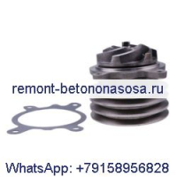 Водяной насос с прокладкой 2W-1225 для двигателя Caterpillar CAT 3208, экскаватора 225, трактора 613B, лесоруба 227