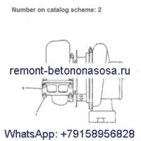 Турбокомпрессор Turbo TL8107 2W-5697 для двигателя Caterpillar CAT 3412, трактора D10N D9L