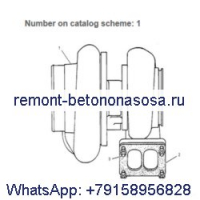 Турбокомпрессор Turbo 4MF-721 1W-3728 для двигателя Caterpillar CAT 3406 3406B 3406C, генератор SR4