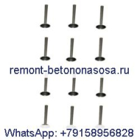 Комплект из 12 выпускных клапанов 115-2367 для двигателя Caterpillar CAT 3406 3408 3412 в США