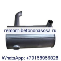 Глушитель глушителя 324-4172 для двигателя Caterpillar CAT 3066, экскаватора 320C 320D 320DL 321C 323D E323D E320DL E320D