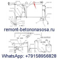 Передатчик 7R-9920 для асфальтоукладчика Caterpillar CAT AP-800D BG-230D AP-650B BG-225C AP-1000B BG-260C