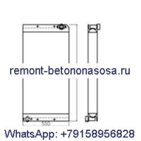 Масляный радиатор 353-5551 для экскаватора Caterpillar CAT E329D E324D E325D E326D
