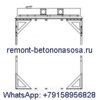 Водяной радиатор 7W2847 для трактора Caterpillar CAT D9N