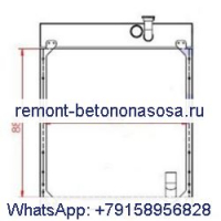 Водяной радиатор 7C2099 7C2098 для Caterpillar CAT 140H 120H 135H 160H 12H