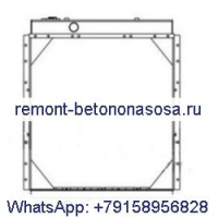 Сердечник водяного радиатора 2W7919 для колесного погрузчика Caterpillar CAT 966D