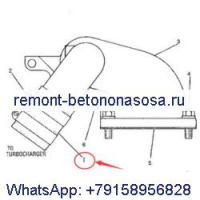 Воздушный шланг 4N-9216 для Caterpillar E330 E330B E240 525 528 528B 530B W330B