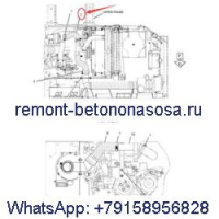 Воздушный шланг 190-5851 для двигателя Caterpillar CAT E312C 312C 314C экскаватора 3064