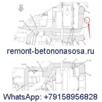 Воздушный шланг 311-7438 для двигателя Caterpillar CAT E307D 307D E307E 308D, мини-гидравлического экскаватора 4M40