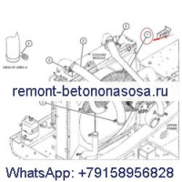 Шланг охлаждения 457-4096 для двигателя Caterpillar CAT 326D2 329D2 E329D2 330D2 экскаватора C7.1