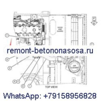 Воздушный шланг 416-4457 для двигателя Caterpillar CAT 326D2 329D2 E329D2 330D2 экскаватора C7.1