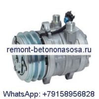 Компрессор переменного тока 218-6833 для двигателя Caterpillar CAT 3024C 3044C C2.2 C3.4 погрузчик с бортовым поворотом 226B 226B3 232B 236B 242B 252B 268B