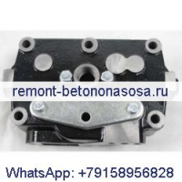 Головка блока цилиндров в комплекте с компрессором пневматического тормоза 4P0676 для двигателя Caterpillar 3306 3406, колесный погрузчик CAT 980C 980F