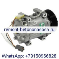 Компрессор кондиционера Sanden SD7H15 338-9099 для двигателя Caterpillar CAT C13 C15 C18 C9.3, нефтяной пакет CX31-C13I CX31-C18I CX35-C18I