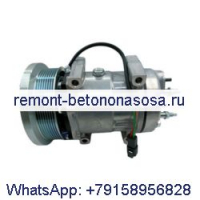 Компрессор кондиционера Sanden SD7H15 528-5715 для двигателя Caterpillar CAT C27 C32 3516B 3516 бульдозер 844K 854K погрузчик 990K 992K 993K 994K