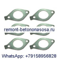 шт. прокладка выпускного коллектора 109-5313 для двигателя Caterpillar CAT 3176B C-12 C-10, экскаватора 345B 365B