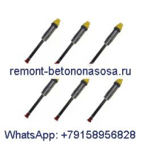 6 шт. Форсунки 130-5187 0R-8789 для двигателя Caterpillar CAT 3406C 3406