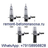 4 шт. топливные форсунки 127-8207 для двигателя Caterpillar CAT 3114 3114T, дорожный каток CB-434 CS-563 CP-563