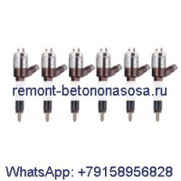 6 шт. топливные форсунки 10R-7666 266-4489 282-0470 276-8270 для двигателя Caterpillar CAT C6.6