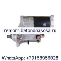 Стартер 12 В 10 Т 111-9860 0R-4318 105-3133 для двигателя Caterpillar CAT 3114 3046 Погрузчик 446B 446D