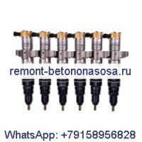 6 шт. топливные форсунки 20R-9079 557-7627 для двигателя Caterpillar CAT C7 C9, экскаватора 324D 325D 325DFM 326DL 328 DLCR 329D