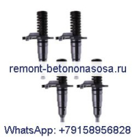 4 шт. топливные форсунки 107-7733 для двигателя Caterpillar CAT 3114, экскаватора M318 320B 322B L 325B LN