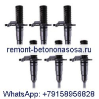 6 шт. топливные форсунки 107-1230 для двигателя Caterpillar CAT 3116 3126 3126B экскаватор 322 L 325 L 325-A