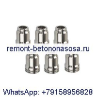 6 шт. втулка топливной форсунки 227-4239 для двигателя Caterpillar CAT C15 C16 C18 C27 3406 3456 экскаватор 365C 385C