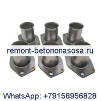 6 шт. втулка выпускного коллектора 281-8261 для двигателя Caterpillar CAT C15 C18 3516C 3406E экскаватор 395 390D 365C 385C