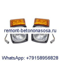 Пара фар 24 В 3E-7585 3E-7584 для двигателя Caterpillar CAT 3054 3176 3196 3034 погрузчика 416B 216 226B